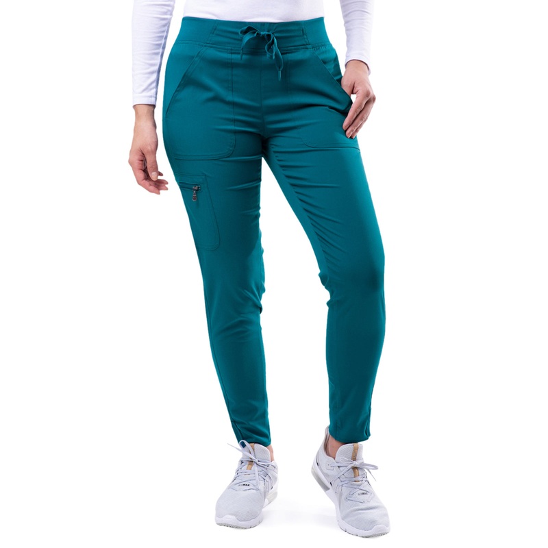 Women's Yoga Jogger Pant - P7104 - Caribbean Blue