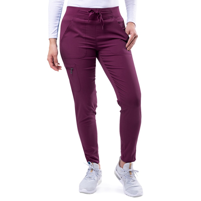 Women's Yoga Jogger Pant - P7104 - Wine
