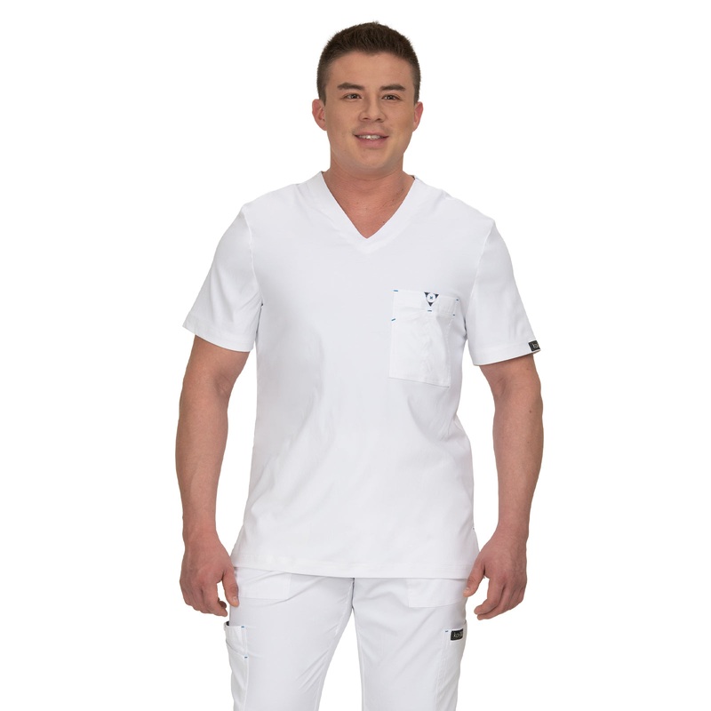 Men's 1-Pocket Tuck-In Bryan Top - 668 - White