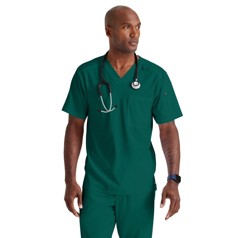 Men's Murphy Top - GRST079 - Hunter Green