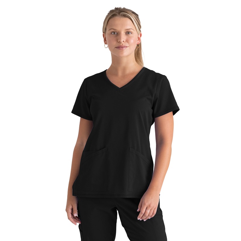 Women's Serena Top - GRST045 - Black