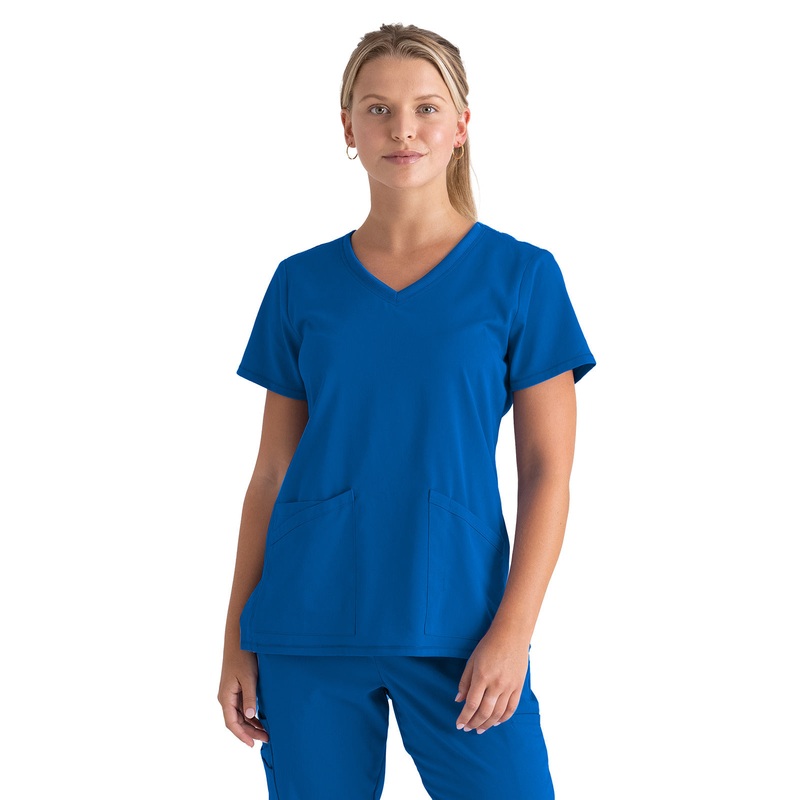 Women's Serena Top - GRST045 - New Royal