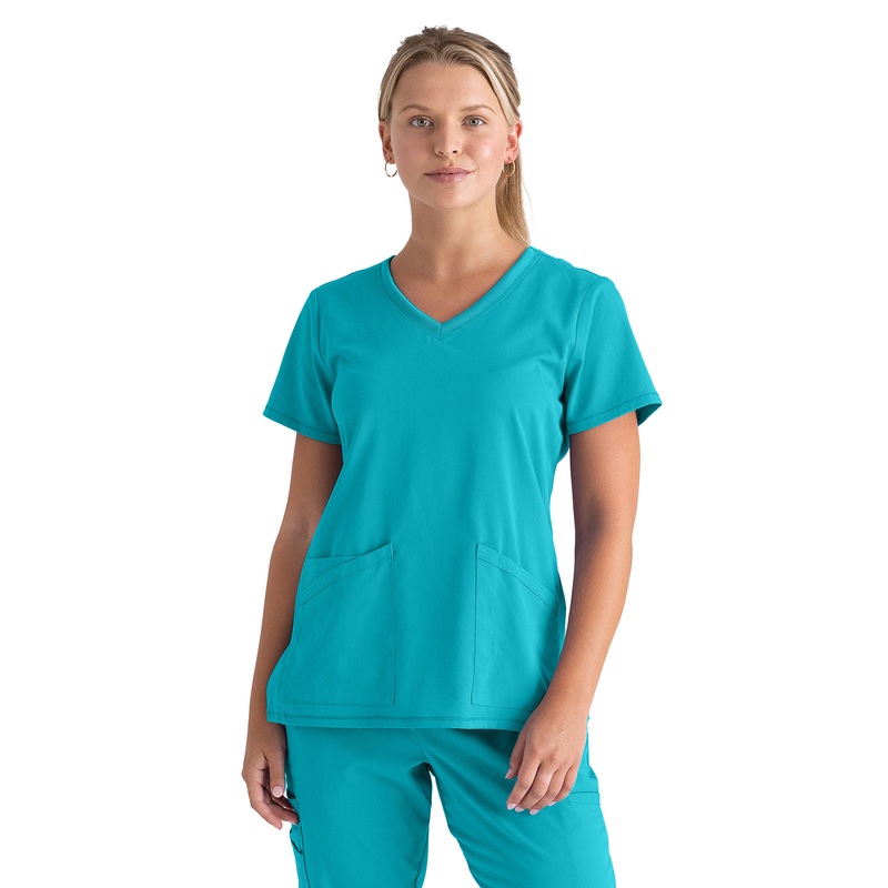 Women's Serena Top - GRST045 - Teal