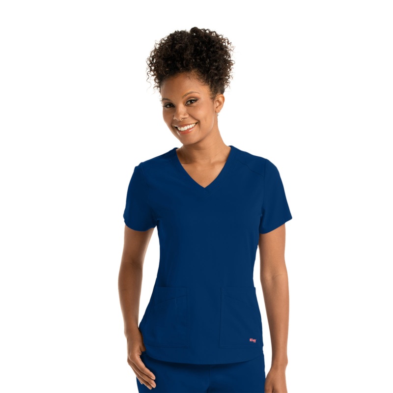 Women's Emma Top - GRST011 - Indigo (Navy)