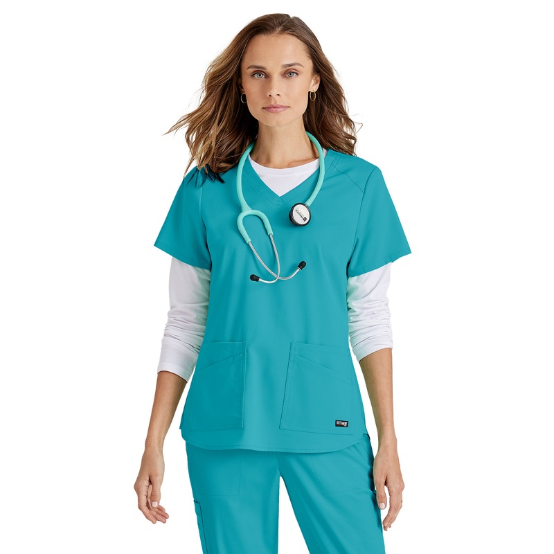 Women's Emma Top - GRST011 - Teal