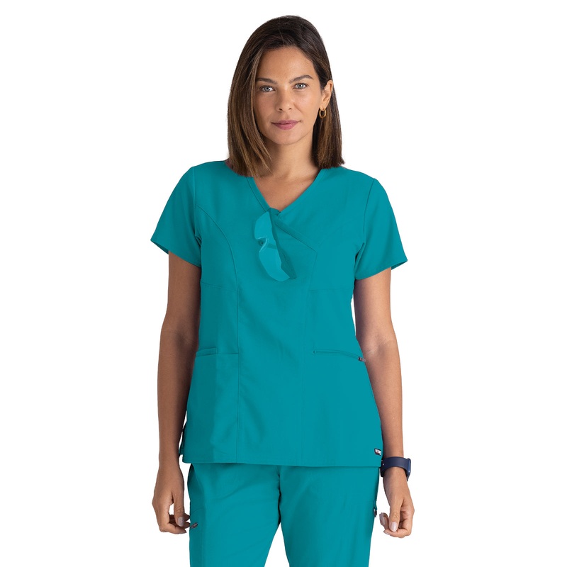 Women's Kim Top - GRST001 - Teal