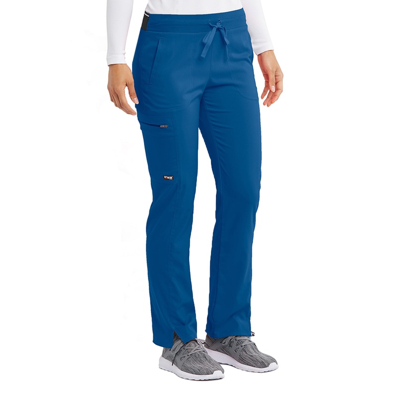 Women's Zip Cargo Pocket Kim Pant - GRSP500 - New Royal