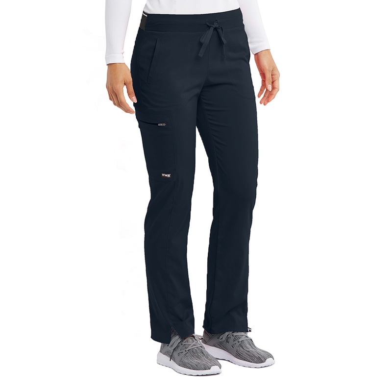 Women's Zip Cargo Pocket Kim Pant - GRSP500 - Steel