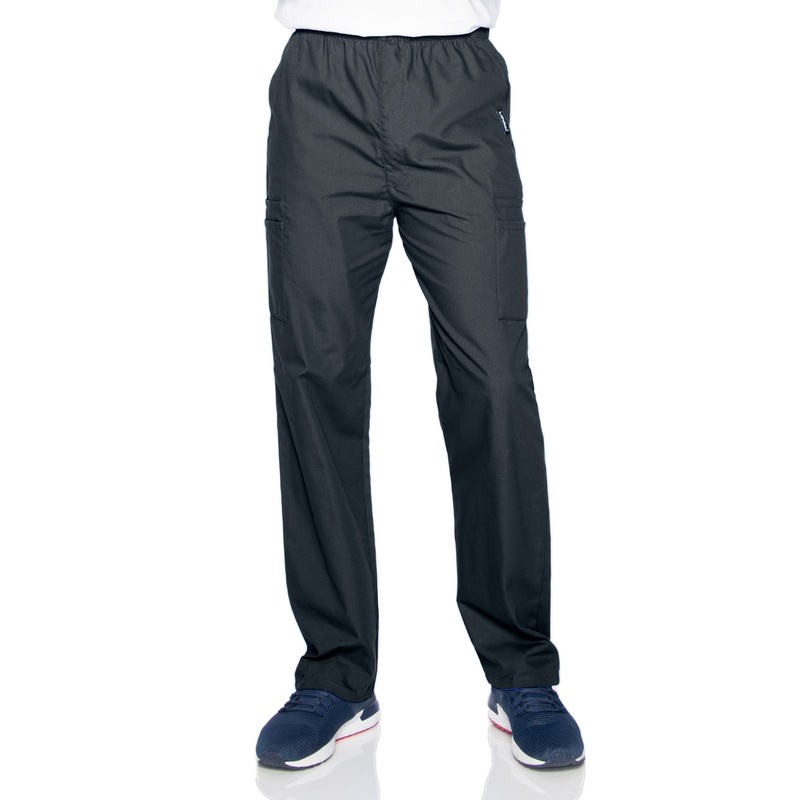 Men's 7-Pocket High-Rise Elastic Waist Cargo Pant - 8555 - Graphite