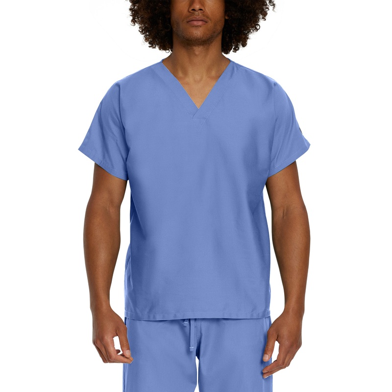Unisex No-Pocket Tuckable V-Neck Top - LT102 - Ceil