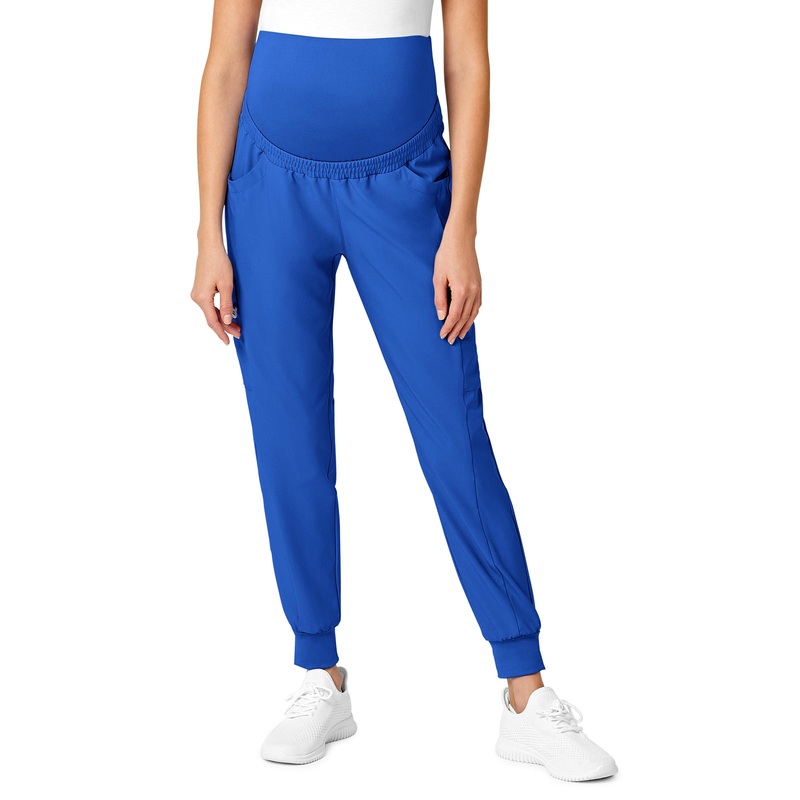 Women's Seven-Pocket Maternity Jogger Pant - 5455 - Royal
