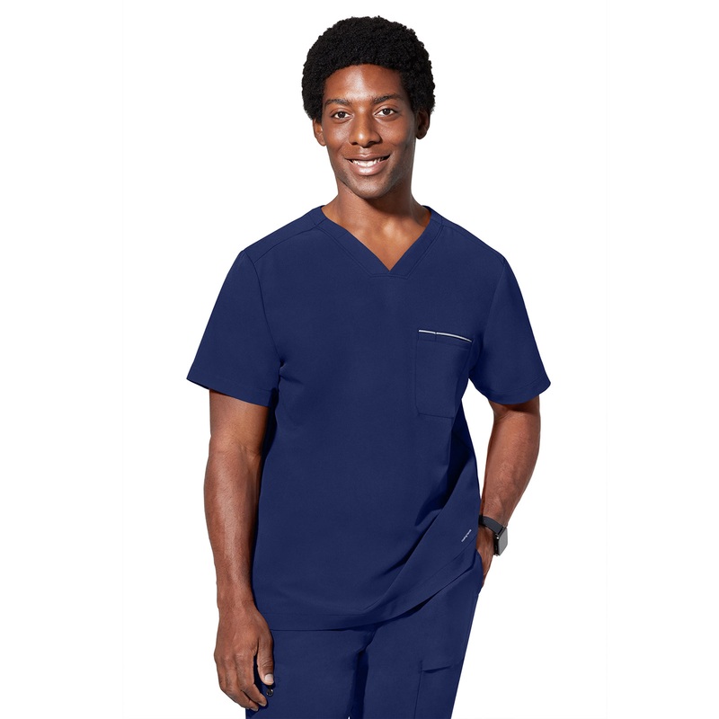 Men's 1-Pocket Spencer Moisture Wicking Top - 2381 - Navy