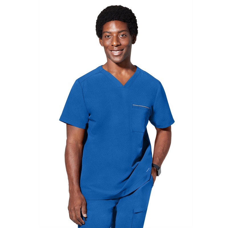 Men's 1-Pocket Spencer Moisture Wicking Top - 2381 - Royal