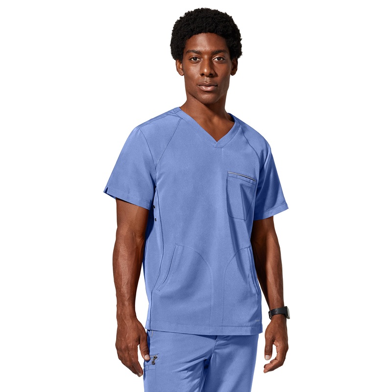 Men's 3-Pocket Steven Moisture Wicking Top - 2382 - Ceil