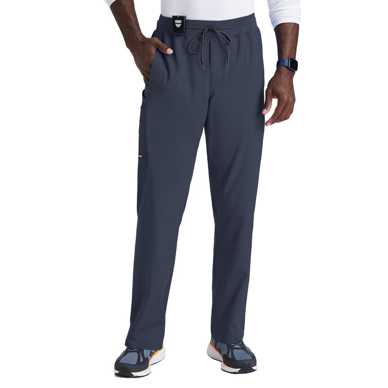 Men's 6 Pocket Straight Pant - GRSP617 - Steel