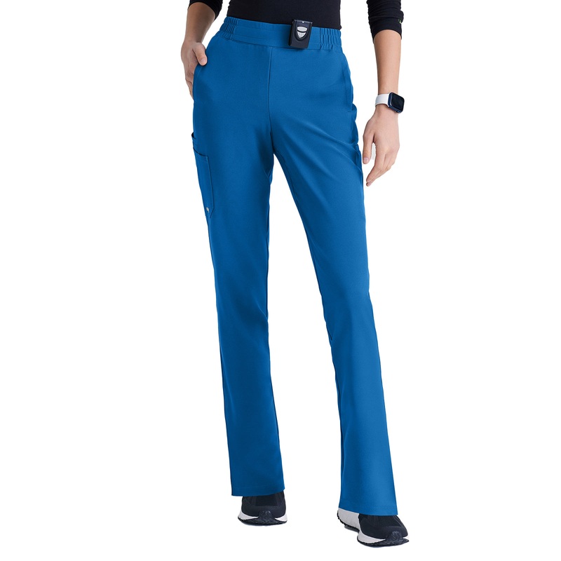 Women's Six-Pocket Tapered Leg Cosmo Pant - GSSP627 - New Royal