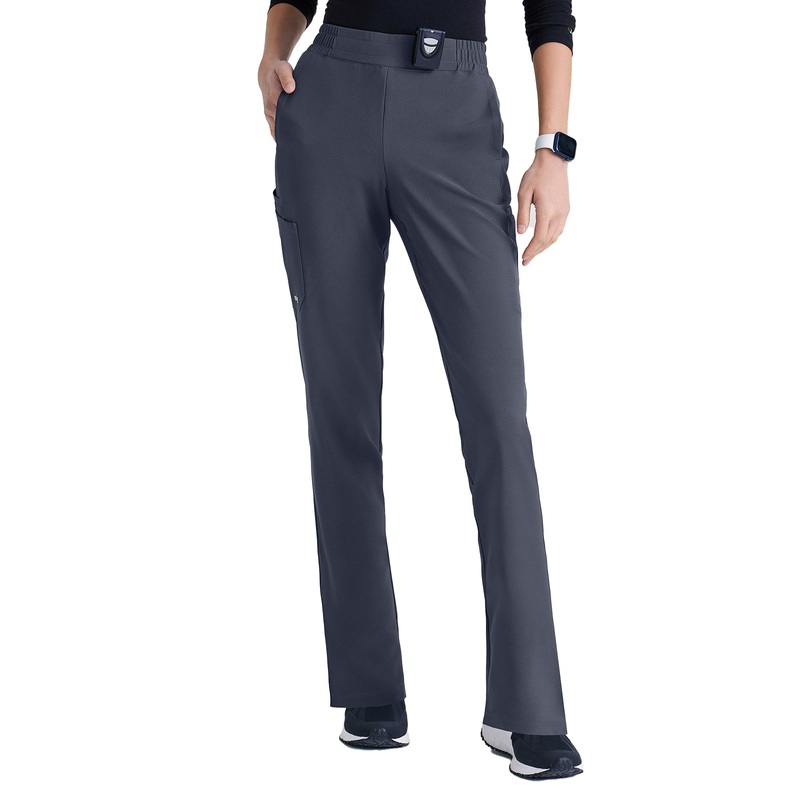 Women's Six-Pocket Tapered Leg Cosmo Pant - GSSP627 - Steel