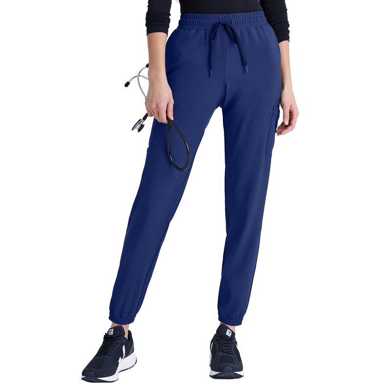 Women's Six-Pocket Terra Jogger Pant - GSSP625 - Indigo (Navy)