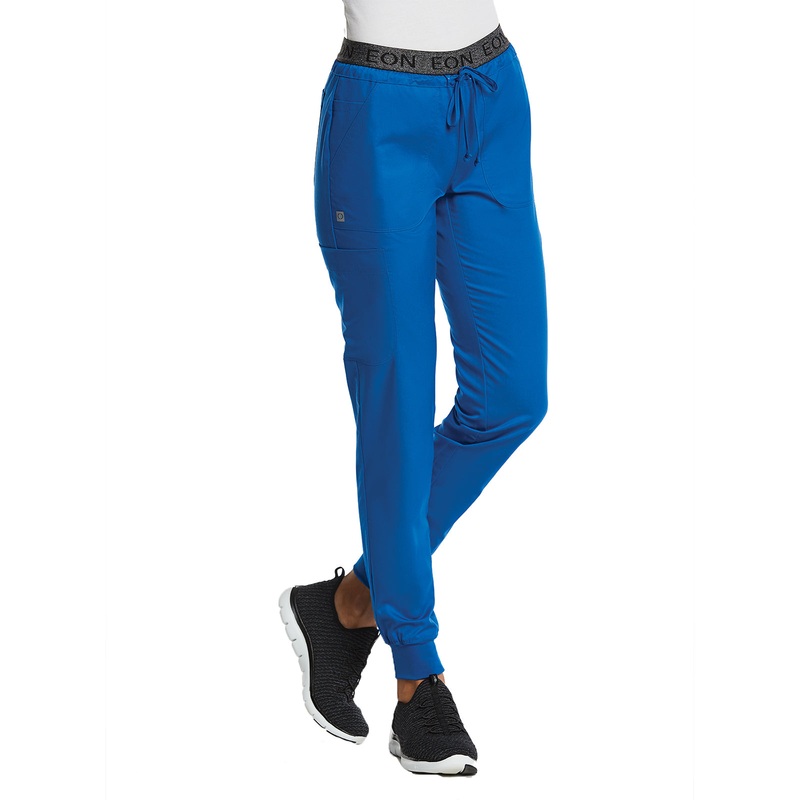 Women's Six-Pocket Full Elastic Pant - 7378 - Royal Blue