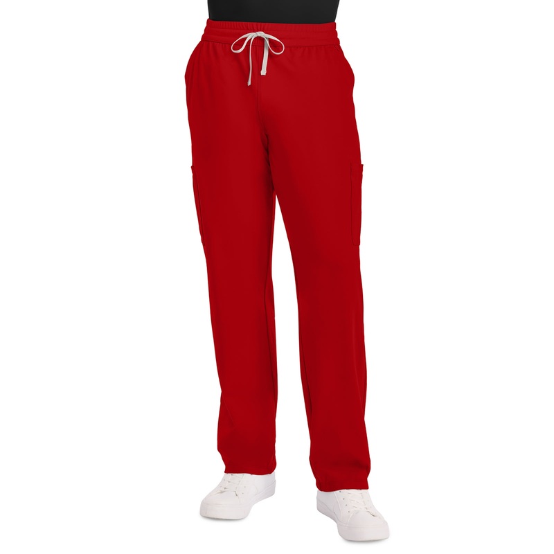 Men's 5-Pocket Straight Leg Pant - CK036 - Red