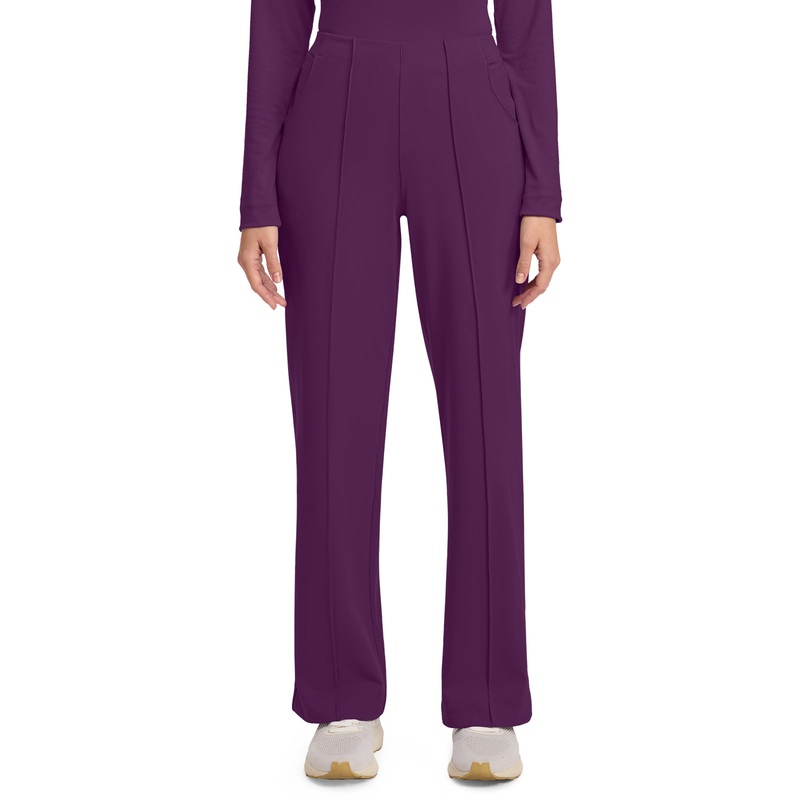 Women's 3-Pocket Wide Leg Pant - CK162 - Wild Mulberry