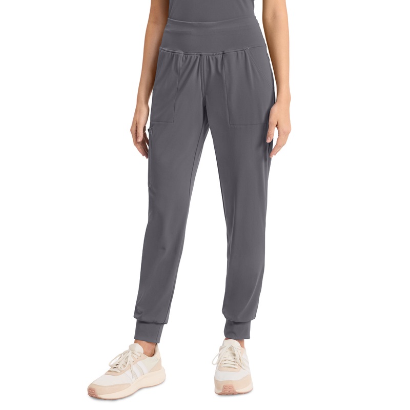Women's 5-Pocket Jogger Pant - CK033 - Pewter