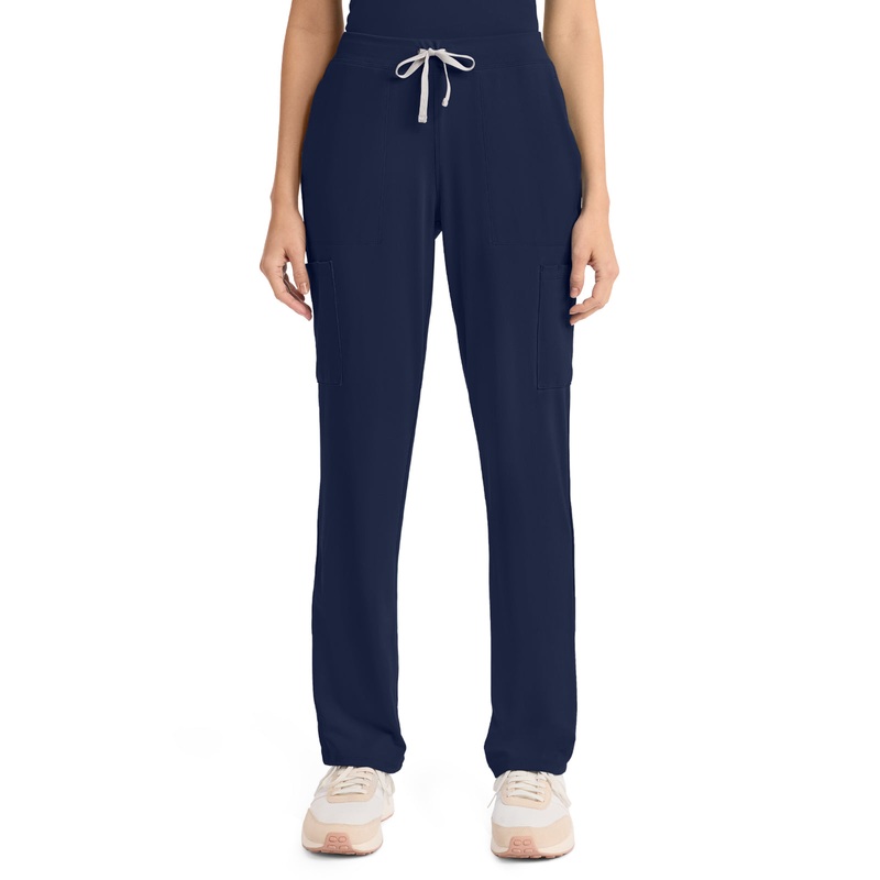Women's 5-Pocket Straight Leg Pant - CK096 - Navy