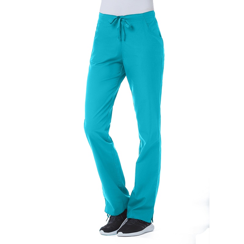 Women's Three-Pocket Exceptionally Soft Pant - 9716 - Turquoise