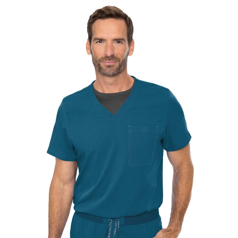 Men's 1-Pocket Tuck-In Top - 7478 - Caribbean