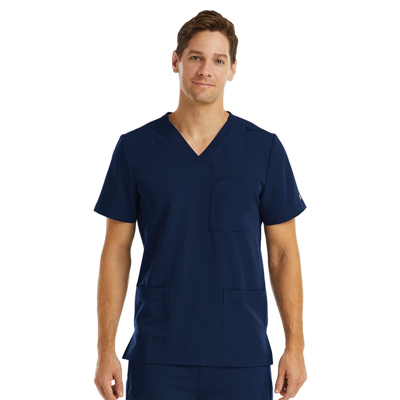 Men's V-Neck Top - 5902 - Navy