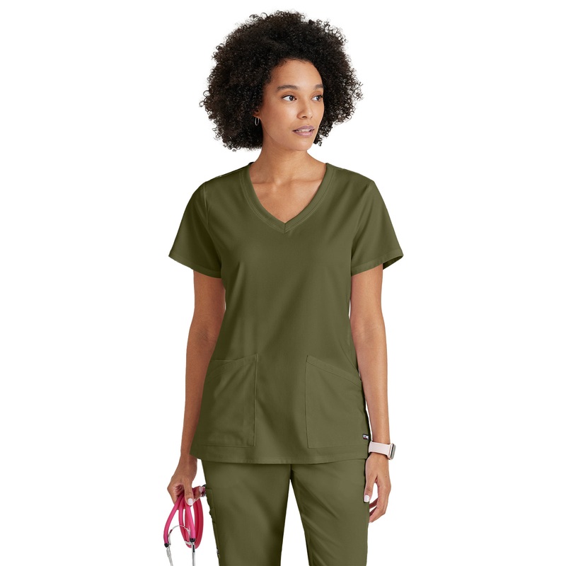 Women's Serena Top - GRST045 - Olive