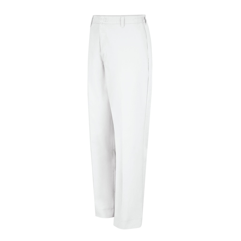 Men's Elastic Insert Work Pant - PT60 - White