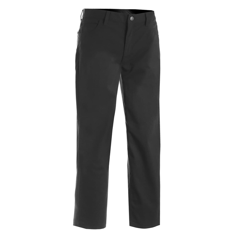 Men's Rugged Flat Front Pant - 2551 - Black