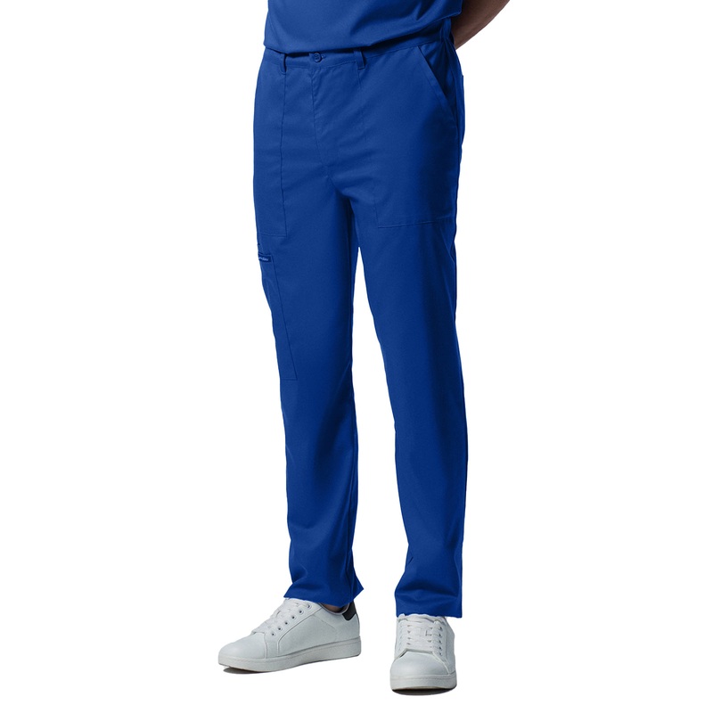 Men's 6-Pocket Zipper Fly Straight Leg Pant - LB408 - Galaxy