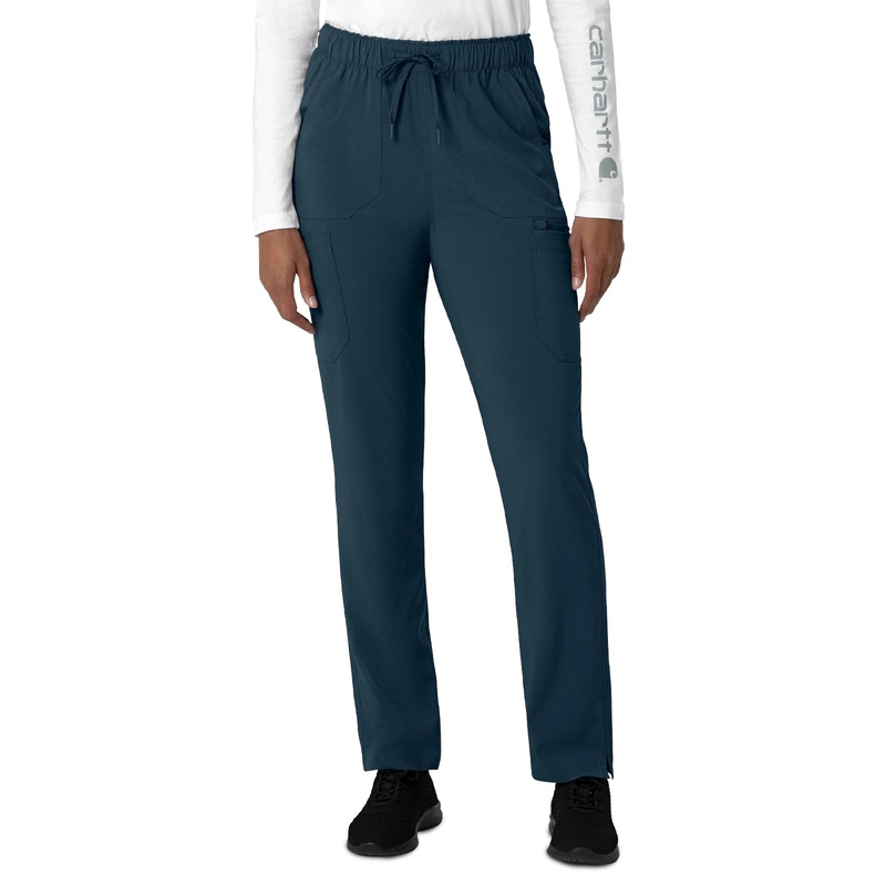 Women's Seven-Pocket Straight Leg Pant - C53210 - Navy