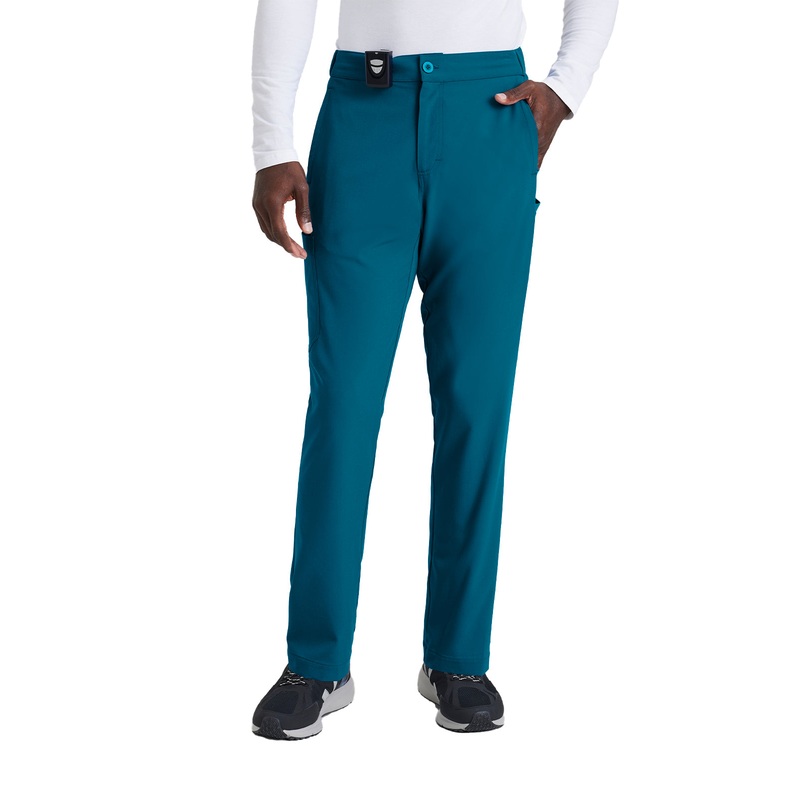 Men's 7 Pocket Button Slim Straight Pant - BUP628 - Bahama