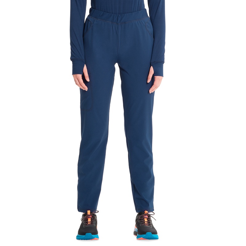 Women's Tapered Leg Cargo Pant - IN120A - Navy