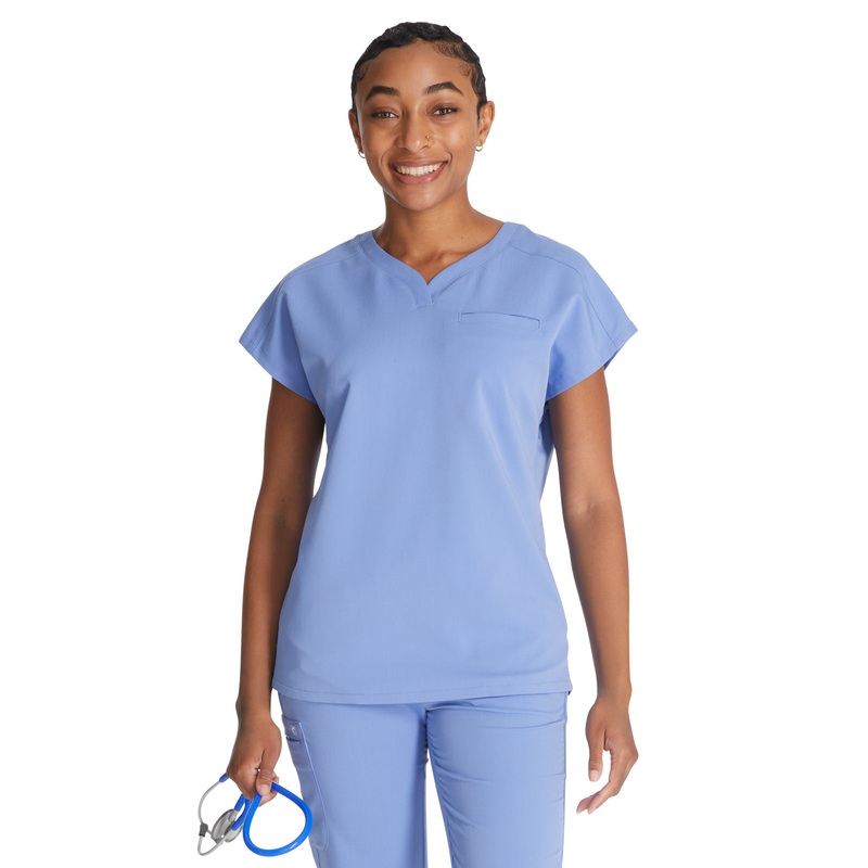Women's V-Neck Top - CK836A - Ciel