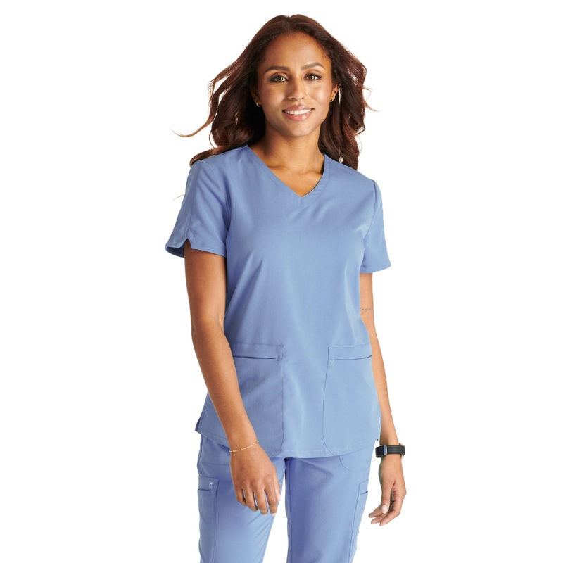 Women's V-Neck Top - CK837A - Ciel