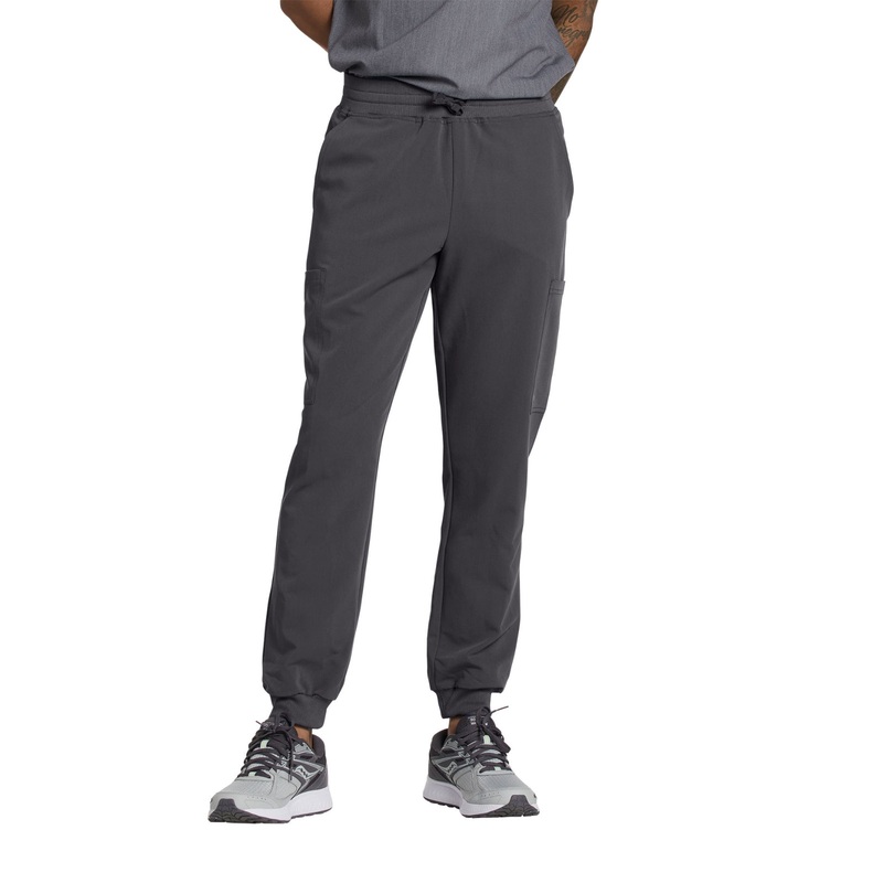Men's 6-Pocket Rib-Knit Waistband Jogger Pant - 222 - Dark Pewter