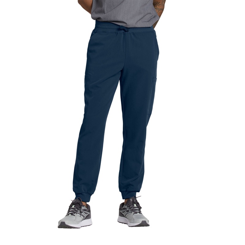 Men's 6-Pocket Rib-Knit Waistband Jogger Pant - 222 - Navy