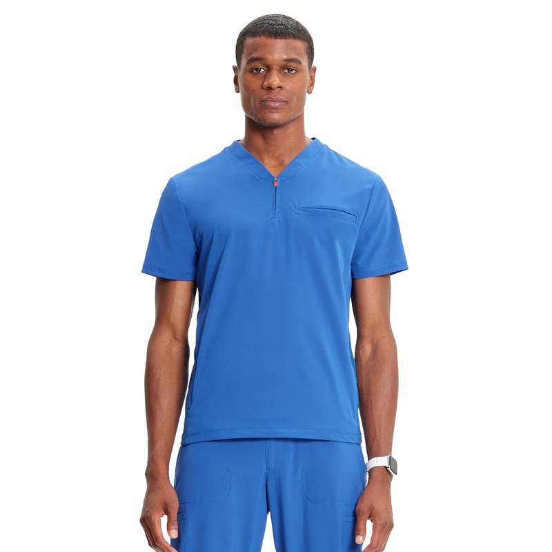Men's V-Neck Top - IN702A - Royal