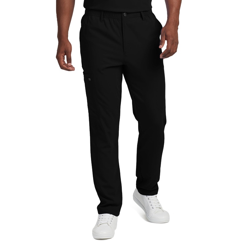 Men's 7-Pocket Tapered Leg Cargo Pant - WB418 - Black