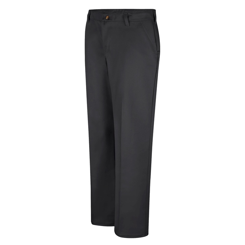 Women's Plain Front Cotton Pant (Sizes: 24x24 to 24x34U)