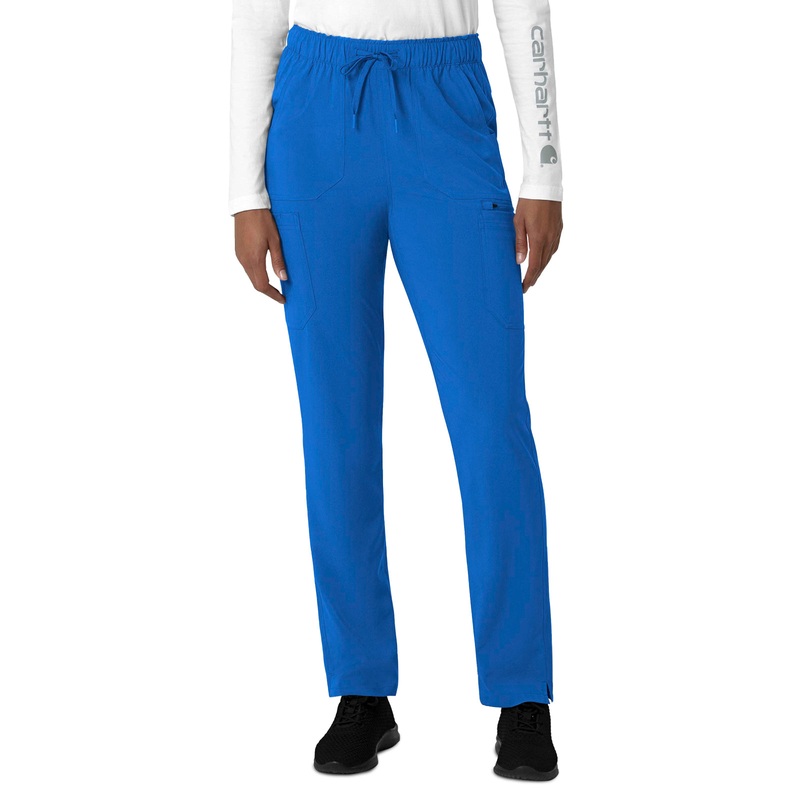 Women's Seven-Pocket Straight Leg Pant - C53210 - Royal