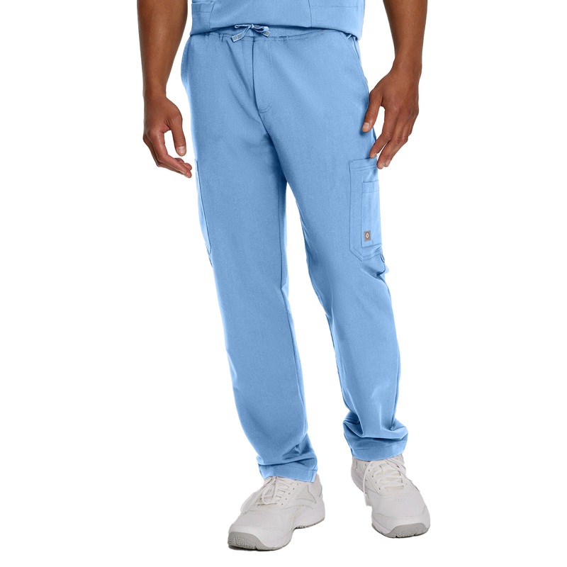 Men's 7-Pocket Straight Leg Cargo Pant - 227 - Ceil Blue