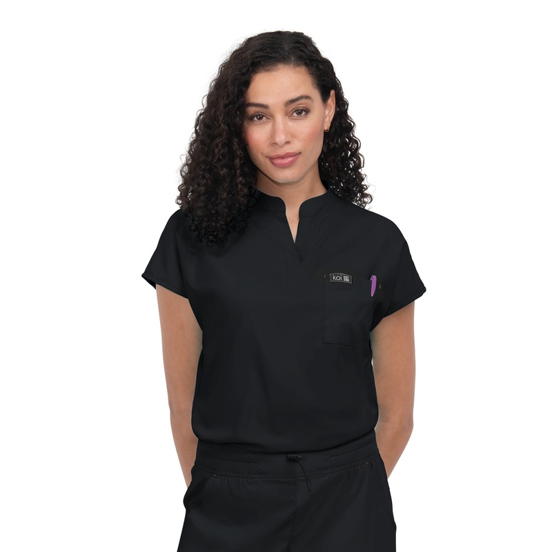 Women's 1-Pocket Stretch Tuck-In Ari Top - 1093 - Black