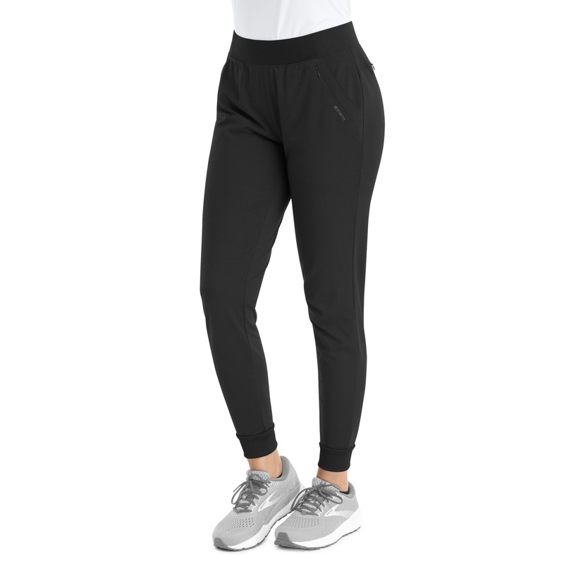 Women's Six-Pocket Tapered Jogger Pant - 60302 - Black
