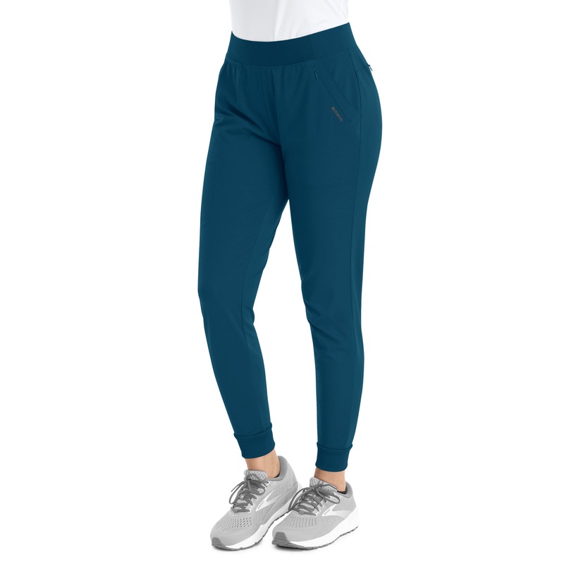 Women's Six-Pocket Tapered Jogger Pant - 60302 - Caribbean Blue