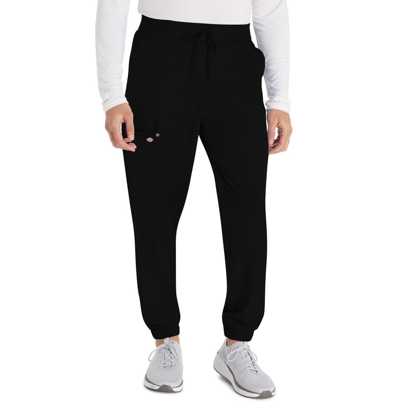 Men's 6-Pocket Mid Rise Pant - DK217 - Black